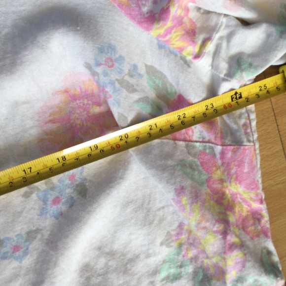 Old Navy Linen Blend 3X Blazer Floral Garden Pastels - Picture 8 of 8
